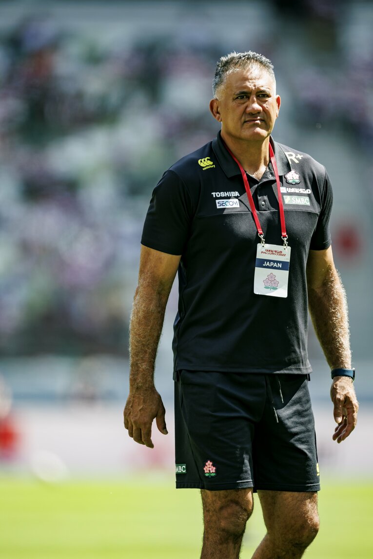 2016年から日本代表を指揮するジェイミー・ジョセフHC ©︎Kiichi Matsumoto