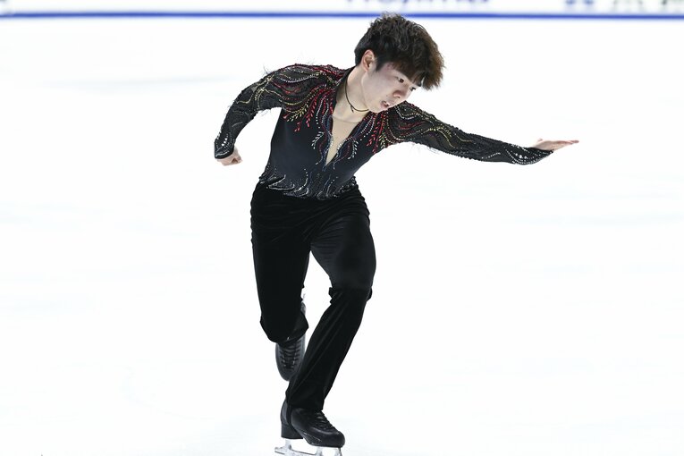 佐藤駿／NHK杯FSの演技　©️Asami Enomoto