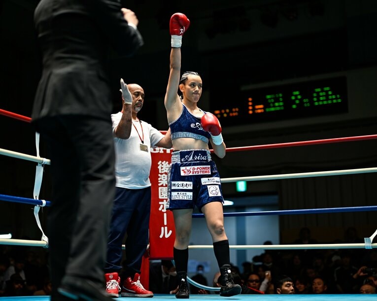 大和田トレーナーのサポートを受けながら、ボクシング人生の第二章をスタートさせた　©︎Hiroaki Yamaguchi