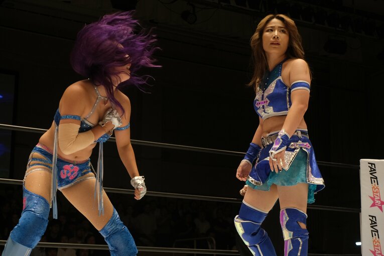 スターダムの大学生レスラー・妃南　©Norihiro Hashimoto