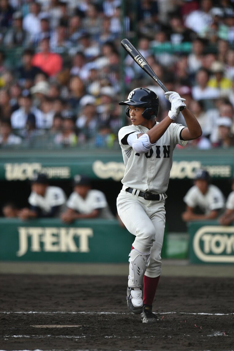 大阪桐蔭・根尾昂 （2017年夏の甲子園3回戦・対仙台育英） ©︎Hideki Sugiyama
