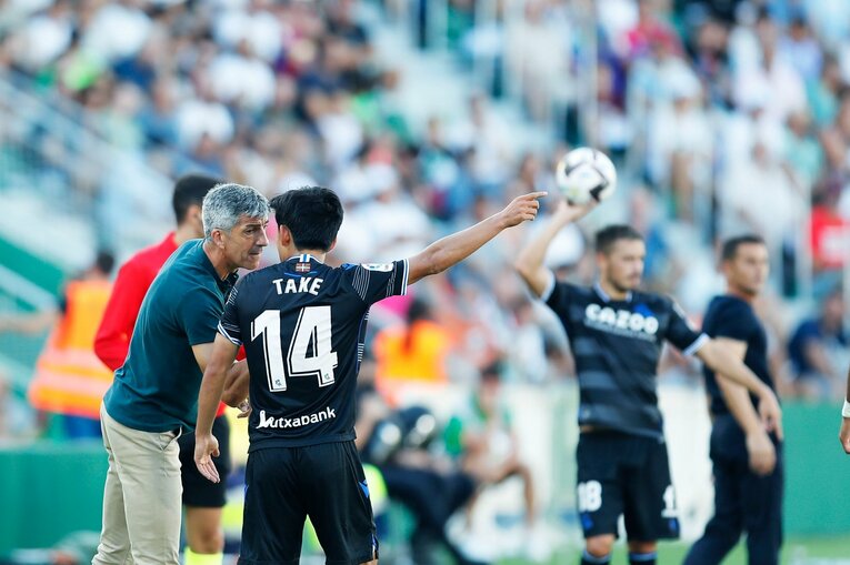 「久保建英が信頼され始めた」証拠かも…ソシエダサポの「Take,Take」に日本人カメラマンが感じた“海外組あるある”とは(23)