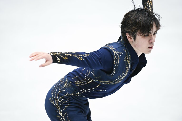 2022年世界選手権で優勝した宇野昌磨　©︎Asami Enomoto