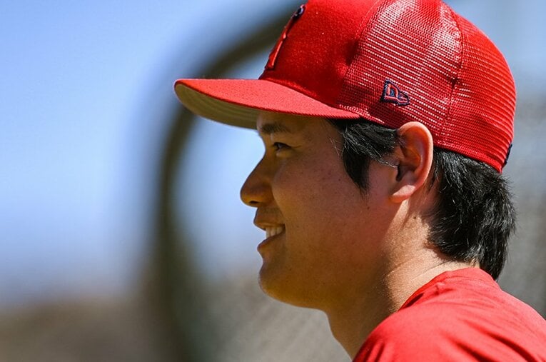 いよいよホームラン量産体制に入ってきた大谷翔平　©Nanae Suzuki