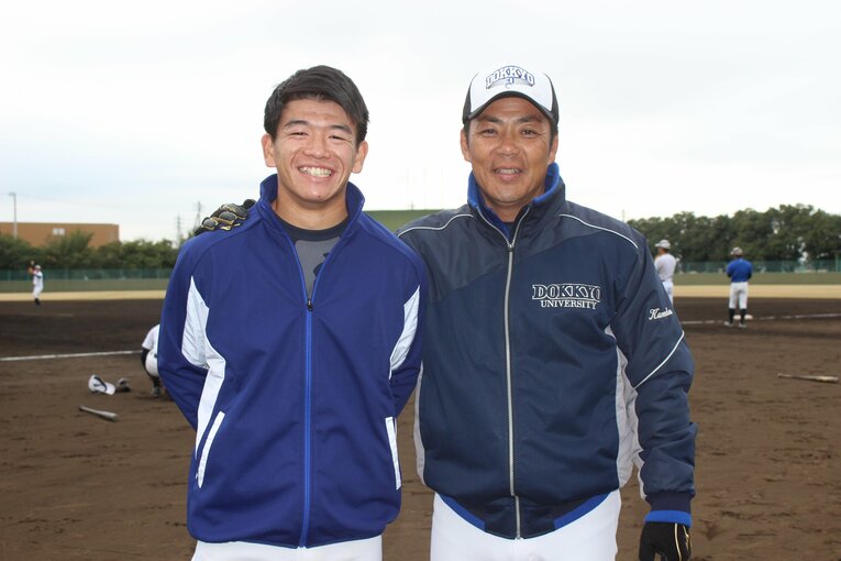 4年間、並木を指導した亀田監督　©︎Yu Takagi