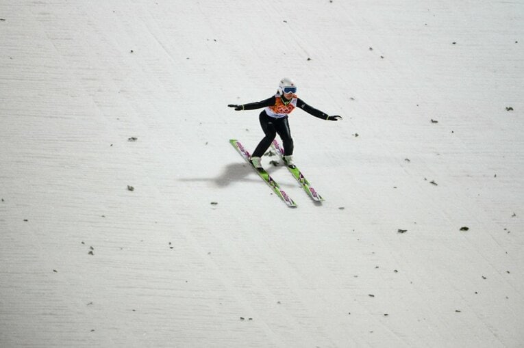 ソチ五輪時の高梨沙羅　©Asami Enomoto/JMPA