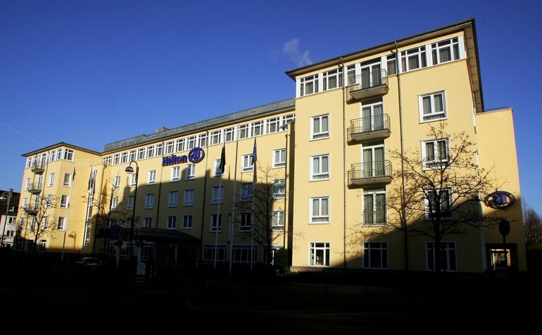 2006年ドイツW杯の日本代表の宿舎。ホテル自体は高級だったが　©Getty Images