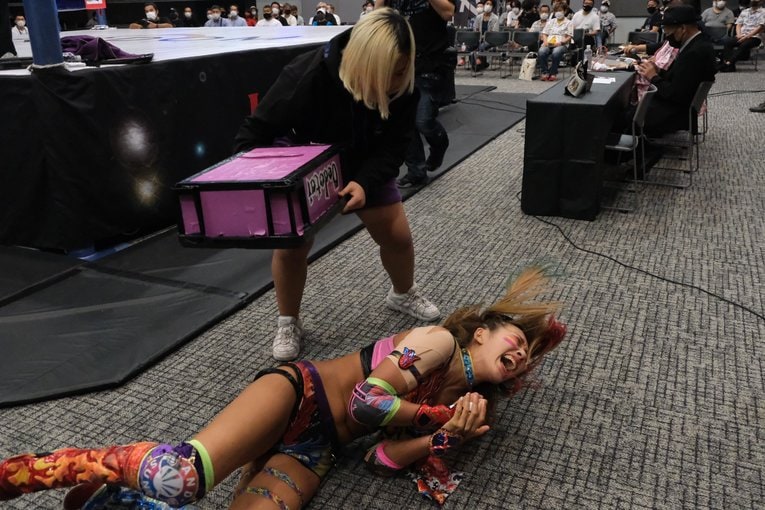 ウナギvs吏南　©Norihiro Hashimoto