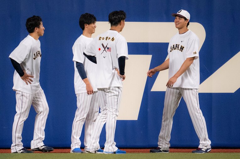 2023年、WBC開幕前の一コマ　©Nanae Suzuki