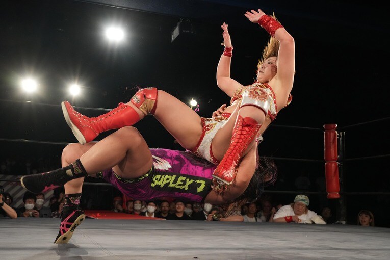 橋本千紘のスープレックス