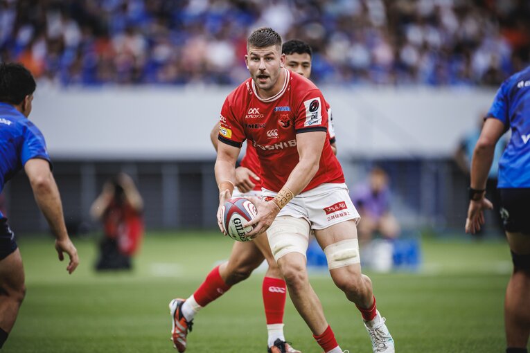 ジェイコブ・ピアス（東芝ブレイブルーパス東京）©︎Kiichi Matsumoto