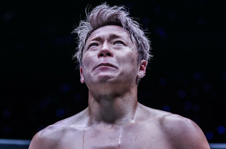 ピューリックに勝利し、「次戦で引退」を表明した武尊 ／ photograph by ONE Championship