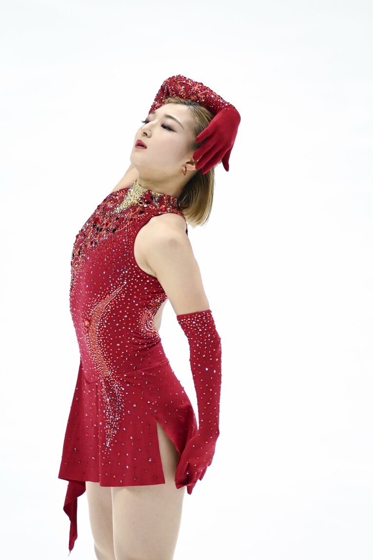 全日本選手権ショートの演技　©︎Asami Enomoto