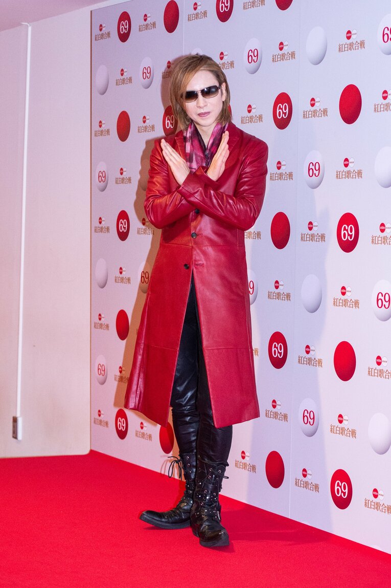 昨年に続き、特別枠で出場するYOSHIKI。アメリカ・ロサンゼルスからリモート出場の予定　©BUNGEISHUNJU