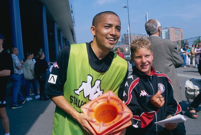 フェイエノールト時代の小野　©Sports Graphic Number