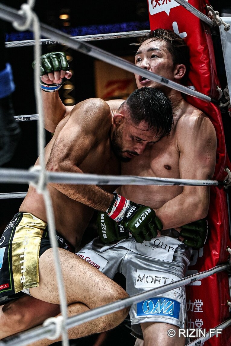 『超RIZIN.4』朝倉未来vs.クレベル・コイケ　©RIZIN FF