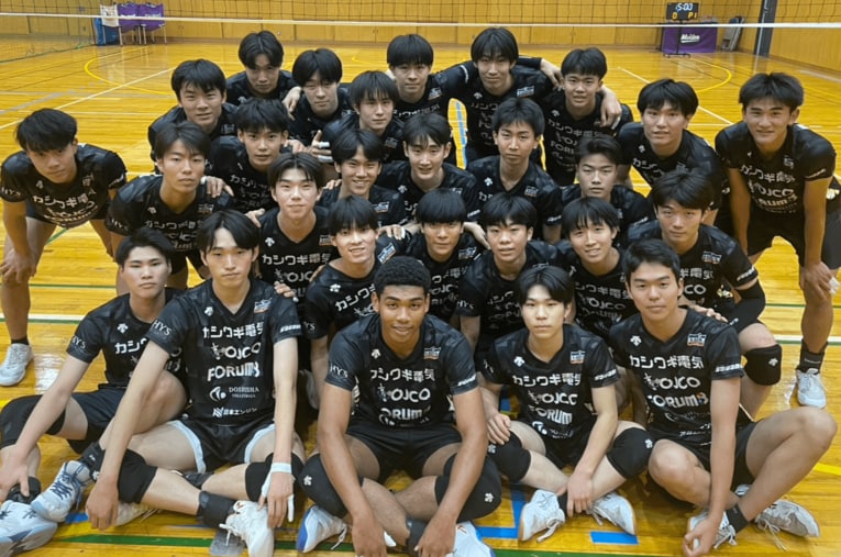 3年ぶりに春高バレー出場を決めた愛工大名電高校。初戦は1月5日、大阪の常翔学園と対戦する　©Yuko Tanaka