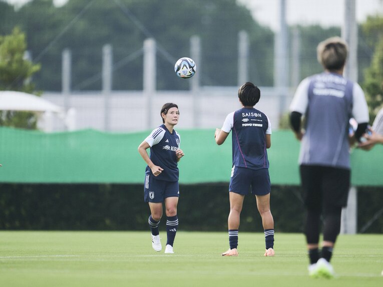 自身初となるワールドカップに臨む猶本光（29歳）　©︎Yuki Suenaga