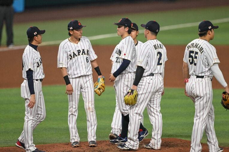 ベネズエラ戦で第2先発を務めた隅田知一郎。登板した投手は全力を尽くしたが、日本代表に救援専門投手が少なかったことが継投を難しくしたのは否めない ／ photograph by Nanae Suzuki