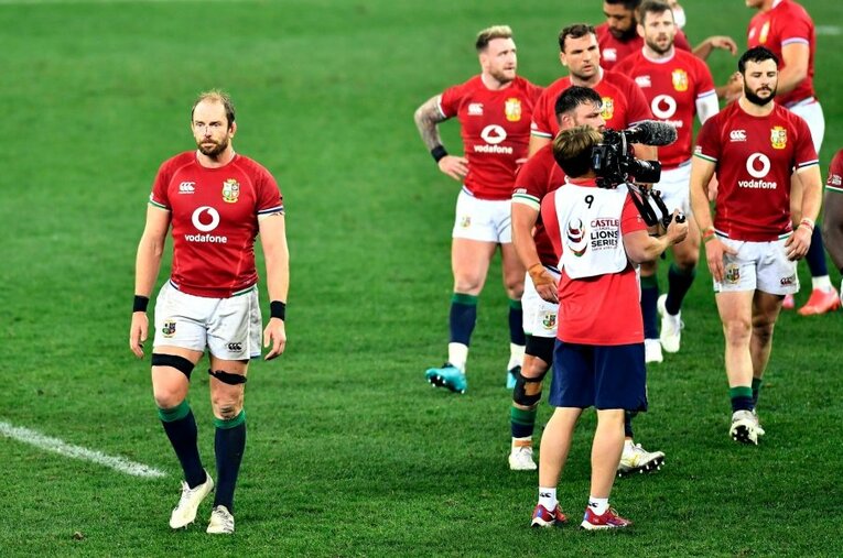 南アフリカとの三番勝負に負け越したブリティッシュ&アイリッシュ・ライオンズ ／ photograph by Getty Images