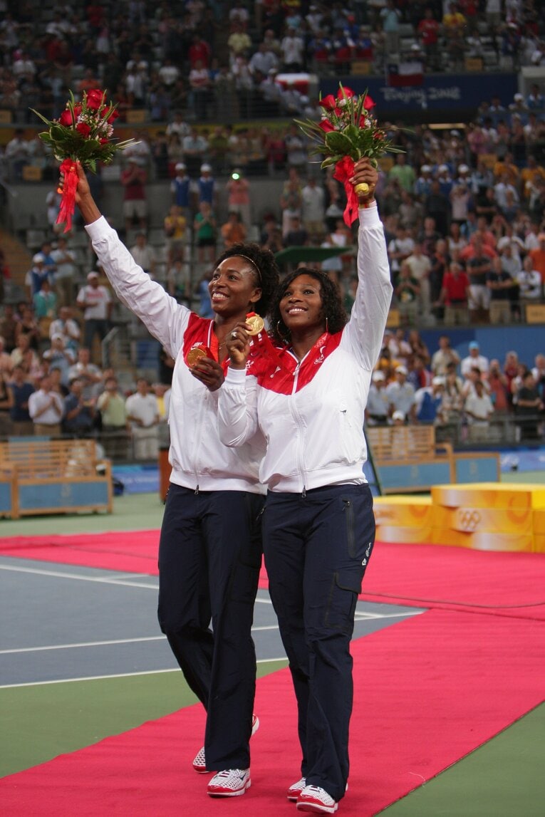北京五輪、姉ビーナスと　©Shinji Oyama/JMPA
