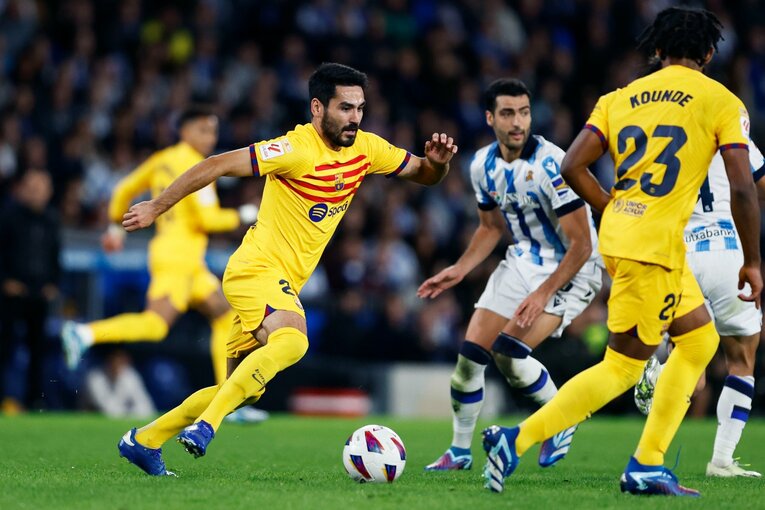 試合の決着はギュンドガンのラストパスからだった　©Daisuke Nakashima