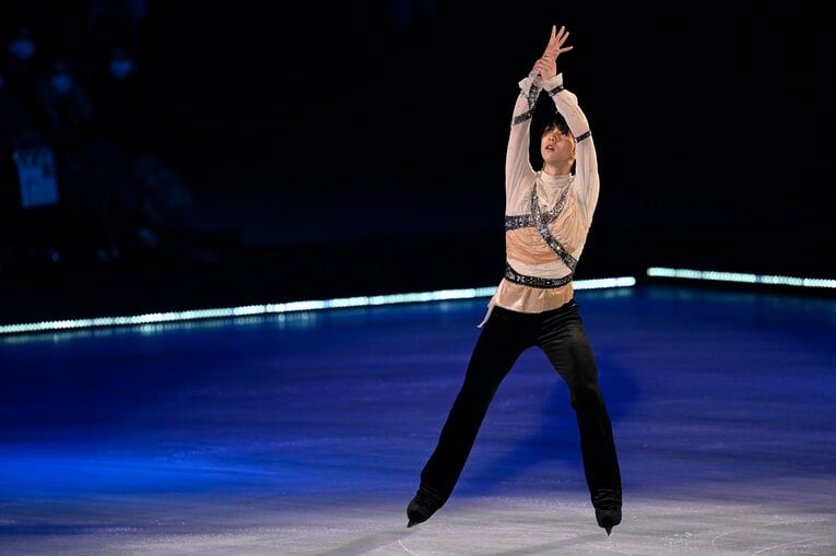 「1番、羽生結弦さん」“企画もプロデュースも出演も”羽生結弦…記者が驚いたプロ初のアイスショーの中身「まさか90分を1人で…」(24)