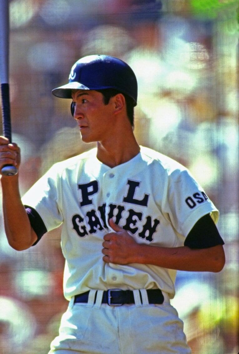 片岡篤史／PL学園 ／ photograph by Katsuro Okazawa/AFLO