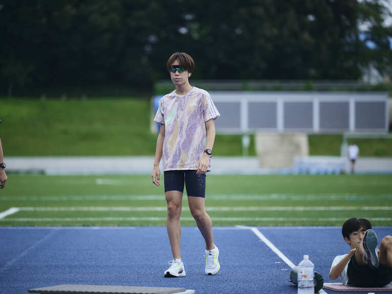 慶應大2年の成沢翔英　©Yuki Suenaga