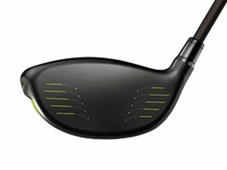 仮にフェースセンターを外しても高い反発性を発揮。センターヒットに匹敵するボールの初速を実現する。
 