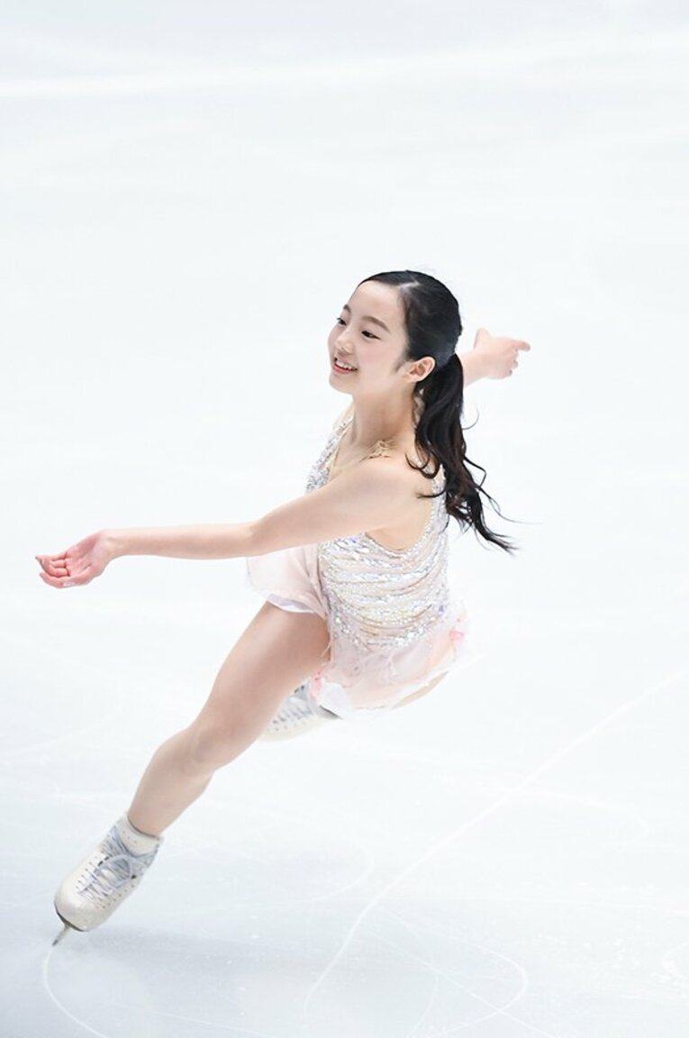 本田真凜（グランプリシリーズ中国杯　2017年） ／ photograph by Asami Enomoto