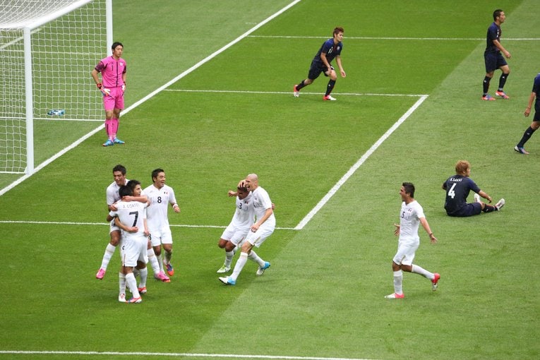 ロンドン五輪準決勝メキシコ戦（2012年）©️JMPA