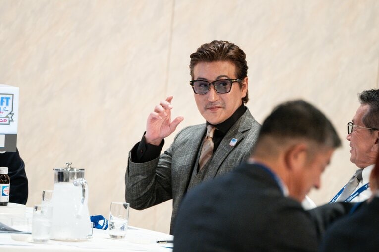 昨年のドラフト会議で　©Nanae Suzuki