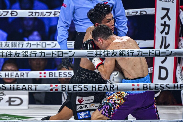 岩田翔吉vs.ハイロ・ノリエガ（WBO世界フライ級タイトルマッチ）©Takuya Sugiyama