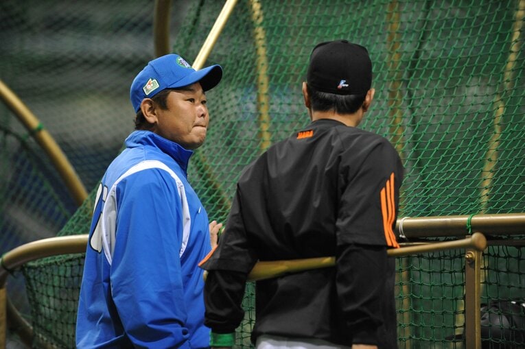 西武コーチ時代　©BUNGEISHUNJU