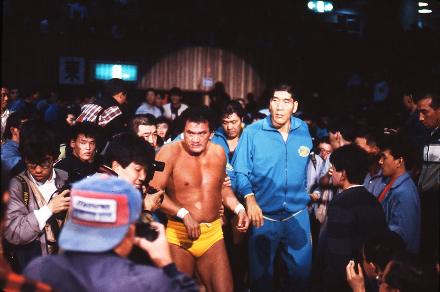 わずか2年8カ月で歴史を変えた男。輪島大士はプロレス界の触媒だった。<Number Web> photograph by AFLO