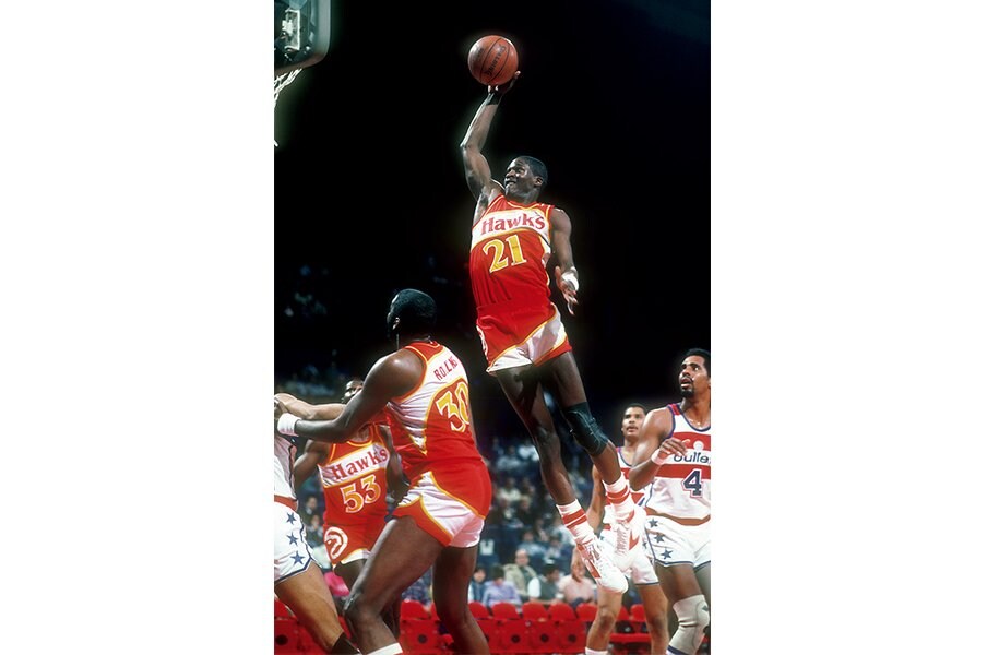 25年遅れで「偉大な選手」に選出。ウィルキンズは恩讐を越えて。<Number Web> photograph by Getty Images