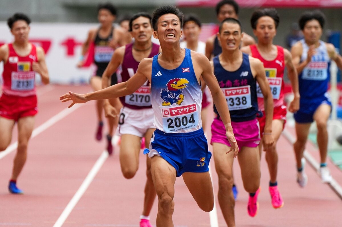 陸上日本選手権で見つけた“ある異変” 偏差値70超の公立進学校→アメリカ名門大へ…「高校では超無名」愛知の19歳はなぜ日本の頂点に立てた？（2／3）  - 陸上 - Number Web - ナンバー