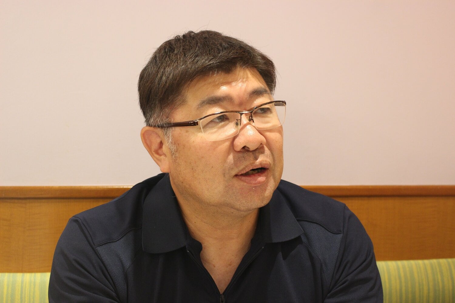 34年前の決断を振り返り、思いをめぐらせる森尾和貴 ©Number Web