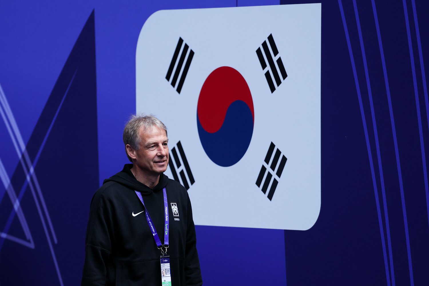 ドイツの伝説的FWであるクリンスマンだが、指揮を執る韓国内での評判は……　©Getty Images