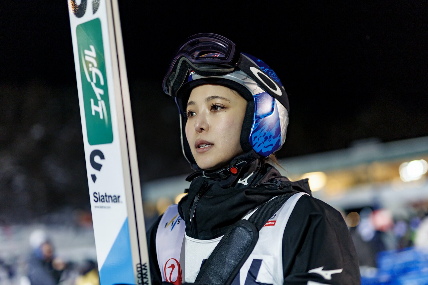 長年にわたって日本の女子ジャンプを引っ張る高梨沙羅は、丸山にとってライバルでもあり憧れでもある　©Kiichi Matsumoto