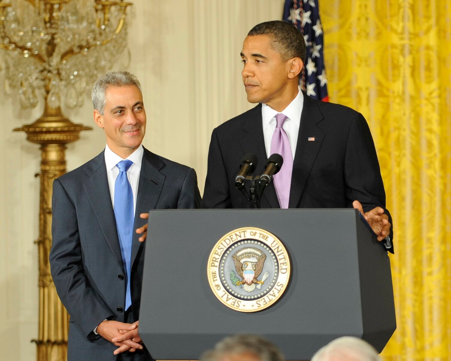 アメリカ時代、首席補佐官としてオバマ元大統領を支えたのち、シカゴ市長を務めたエマニュエル氏 ©Getty Images