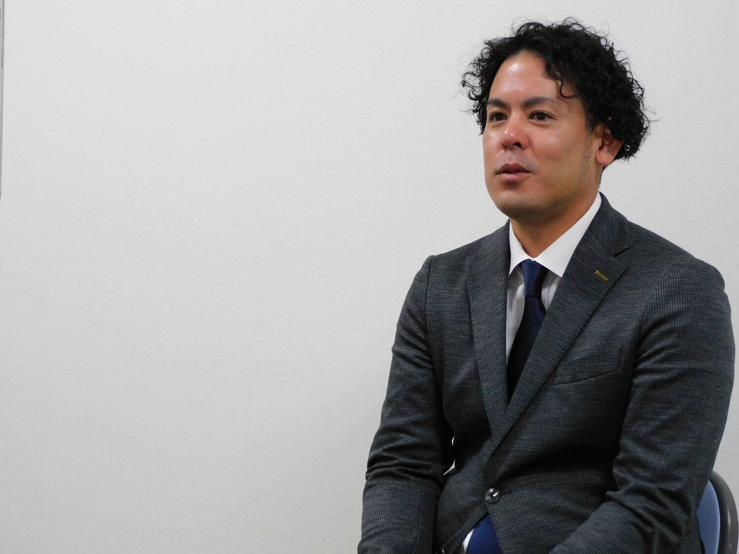 現役時代の思い出を語る比嘉 ©︎Haruka Sato