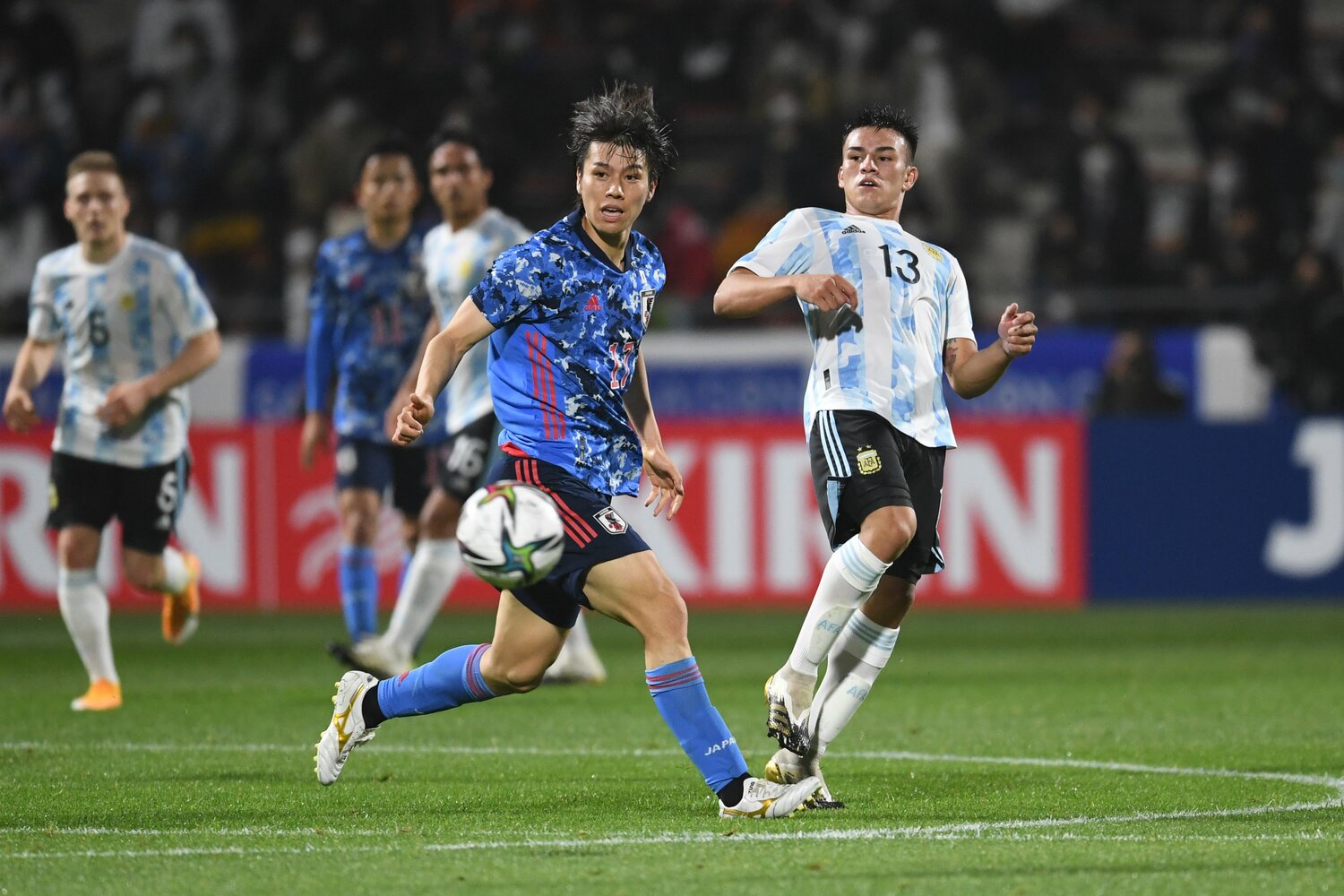 転機となったU-24アルゼンチン戦　©Masashi Hara/Getty Images