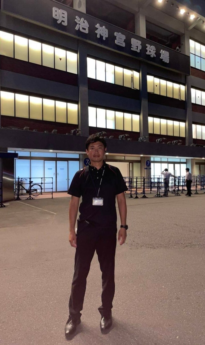現在は明治神宮外苑の野球場販売部の主任となった古畑和彦さん
