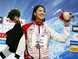 女子水泳界では異例の「遅咲き」。大橋悠依が史上初のメドレー2冠。