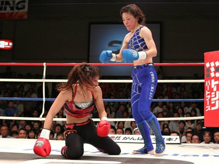 「完全なるスター」誕生ならず。RENA完敗で群雄割拠の女子格闘界。<Number Web> photograph by Susumu Nagao