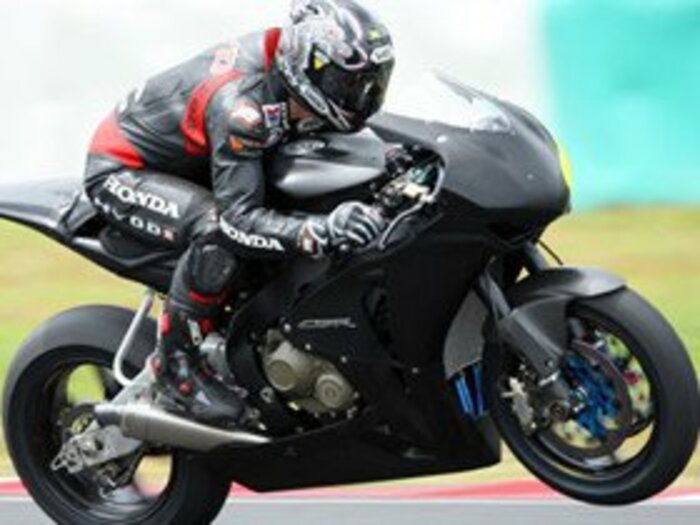 ホンダの秘蔵っ子、清成が満を持して世界を戦う。<Number Web> photograph by Satoshi Endo