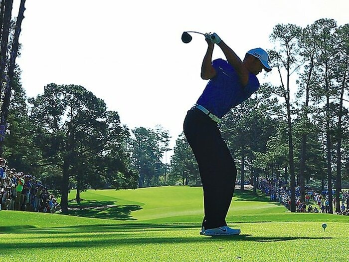 オーガスタを襲った惨事とマスターズの展望。～「アイクの木」が消えた17番～＜Number Web＞ photograph by Taku Miyamoto