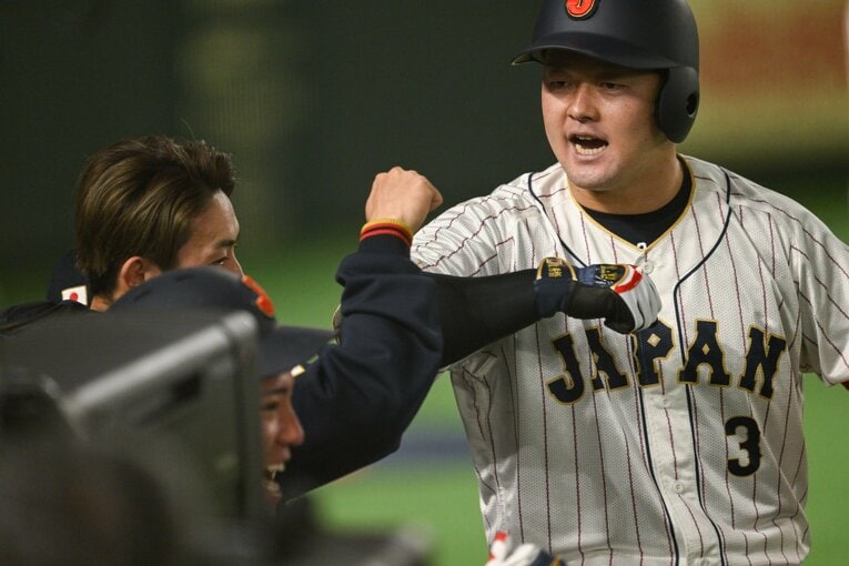 ホームラン→周東と歓喜　©Nanae Suzuki